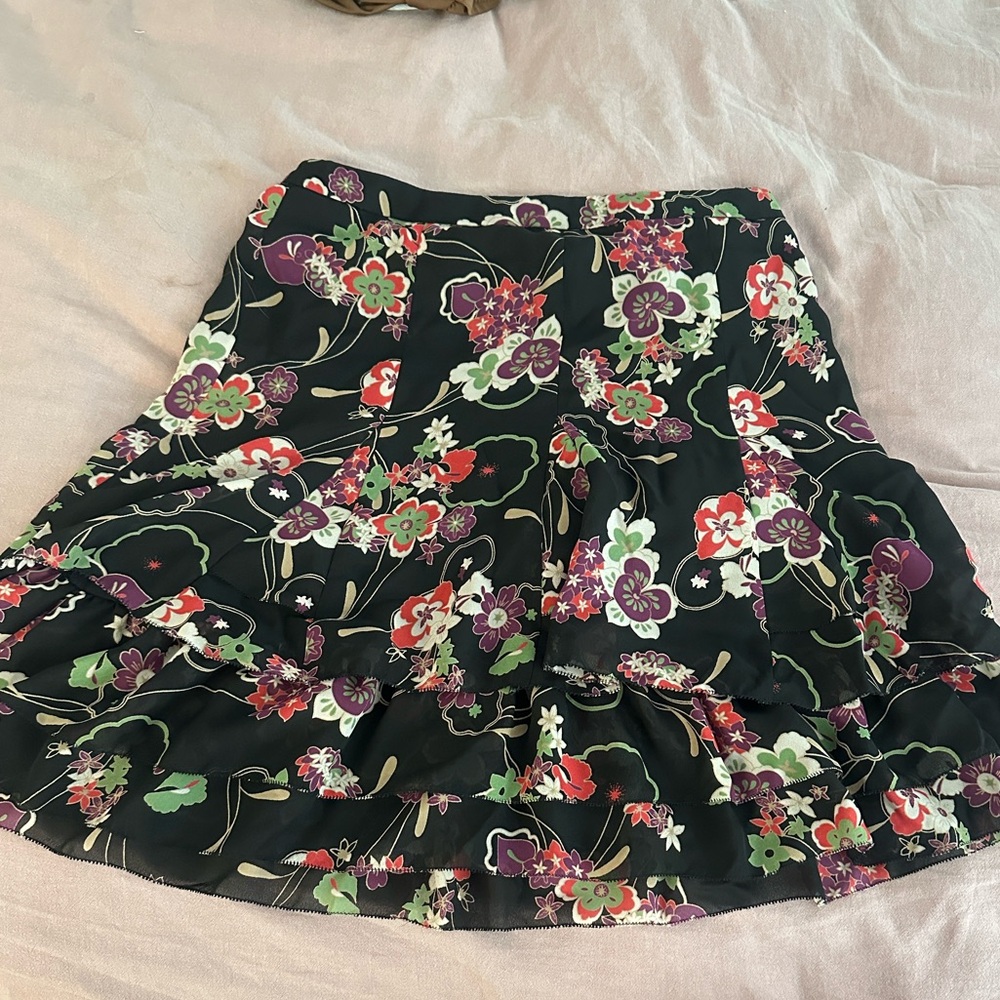 Vintage loft floral skirt